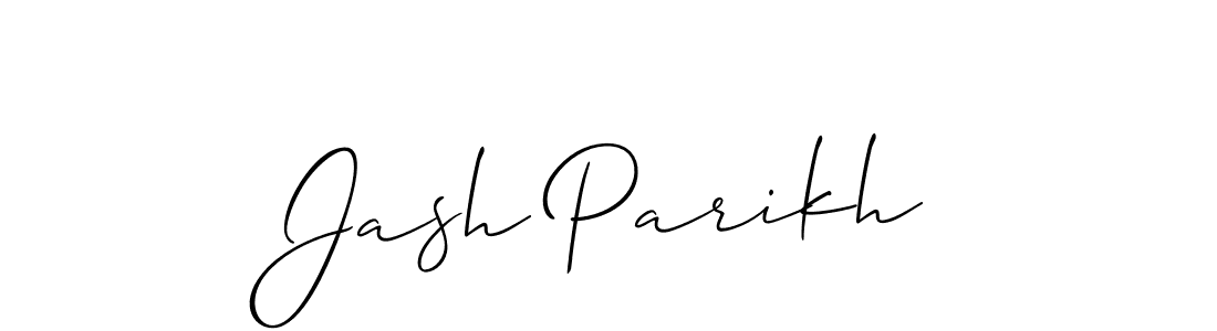 Best and Professional Signature Style for Jash Parikh. Allison_Script Best Signature Style Collection. Jash Parikh signature style 2 images and pictures png