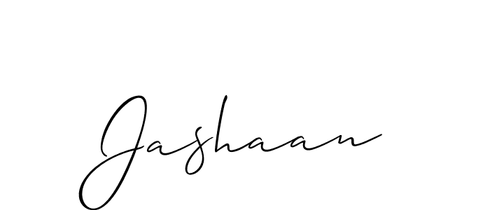 Jashaan stylish signature style. Best Handwritten Sign (Allison_Script) for my name. Handwritten Signature Collection Ideas for my name Jashaan. Jashaan signature style 2 images and pictures png