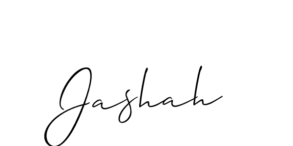 You should practise on your own different ways (Allison_Script) to write your name (Jashah) in signature. don't let someone else do it for you. Jashah signature style 2 images and pictures png