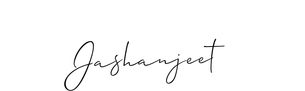 Use a signature maker to create a handwritten signature online. With this signature software, you can design (Allison_Script) your own signature for name Jashanjeet. Jashanjeet signature style 2 images and pictures png