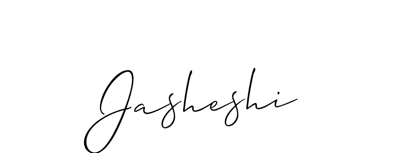 How to make Jasheshi name signature. Use Allison_Script style for creating short signs online. This is the latest handwritten sign. Jasheshi signature style 2 images and pictures png