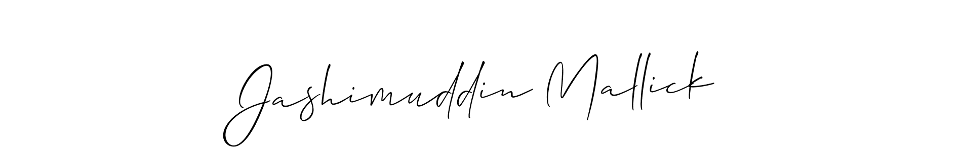 It looks lik you need a new signature style for name Jashimuddin Mallick. Design unique handwritten (Allison_Script) signature with our free signature maker in just a few clicks. Jashimuddin Mallick signature style 2 images and pictures png