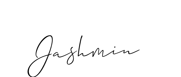 Jashmin stylish signature style. Best Handwritten Sign (Allison_Script) for my name. Handwritten Signature Collection Ideas for my name Jashmin. Jashmin signature style 2 images and pictures png