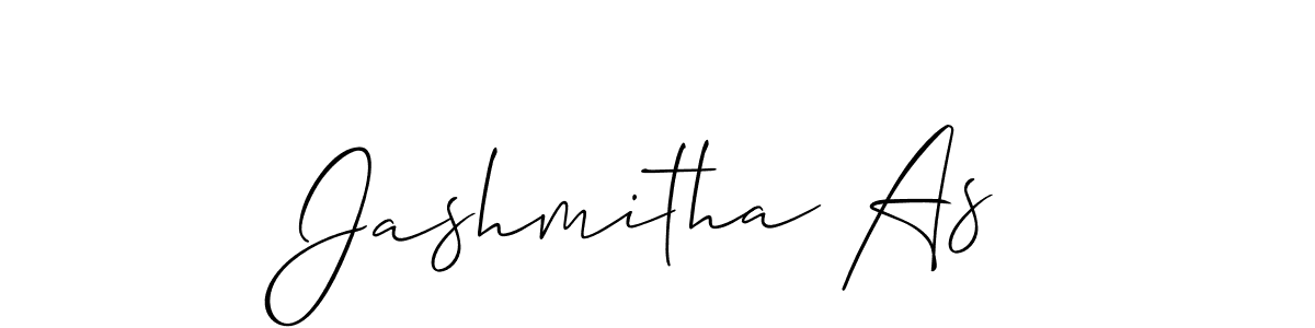 You can use this online signature creator to create a handwritten signature for the name Jashmitha As. This is the best online autograph maker. Jashmitha As signature style 2 images and pictures png