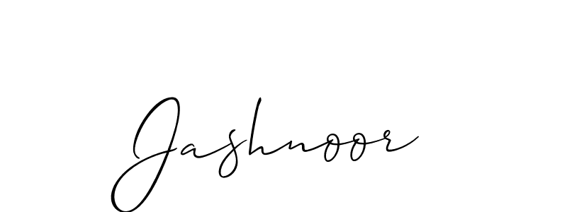 Jashnoor stylish signature style. Best Handwritten Sign (Allison_Script) for my name. Handwritten Signature Collection Ideas for my name Jashnoor. Jashnoor signature style 2 images and pictures png