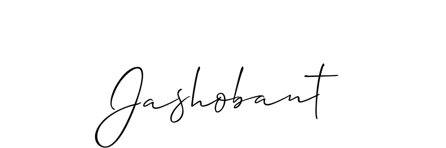 Jashobant stylish signature style. Best Handwritten Sign (Allison_Script) for my name. Handwritten Signature Collection Ideas for my name Jashobant. Jashobant signature style 2 images and pictures png