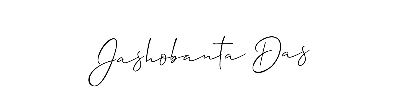 Make a short Jashobanta Das signature style. Manage your documents anywhere anytime using Allison_Script. Create and add eSignatures, submit forms, share and send files easily. Jashobanta Das signature style 2 images and pictures png