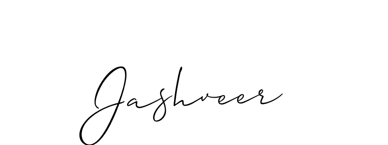 Create a beautiful signature design for name Jashveer. With this signature (Allison_Script) fonts, you can make a handwritten signature for free. Jashveer signature style 2 images and pictures png