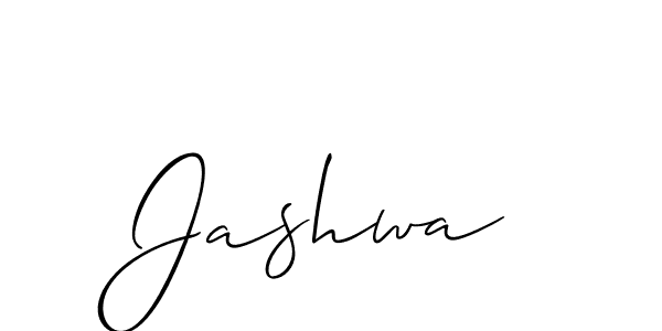 Jashwa stylish signature style. Best Handwritten Sign (Allison_Script) for my name. Handwritten Signature Collection Ideas for my name Jashwa. Jashwa signature style 2 images and pictures png