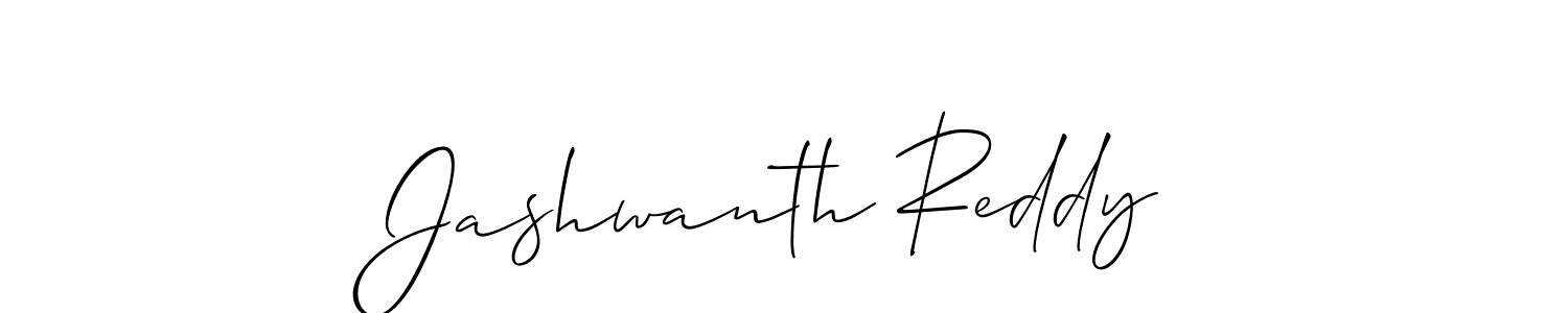 Also we have Jashwanth Reddy name is the best signature style. Create professional handwritten signature collection using Allison_Script autograph style. Jashwanth Reddy signature style 2 images and pictures png