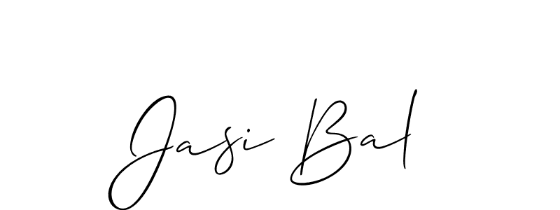 Once you've used our free online signature maker to create your best signature Allison_Script style, it's time to enjoy all of the benefits that Jasi Bal name signing documents. Jasi Bal signature style 2 images and pictures png