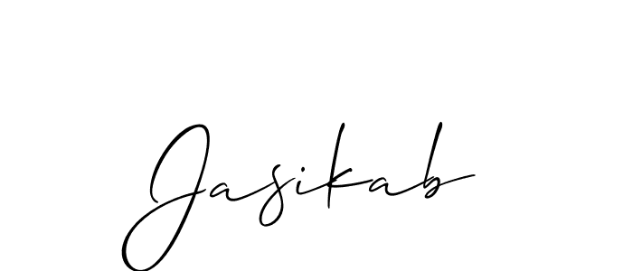 Best and Professional Signature Style for Jasikab. Allison_Script Best Signature Style Collection. Jasikab signature style 2 images and pictures png
