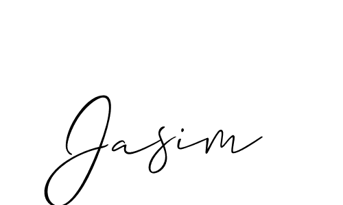 Jasim stylish signature style. Best Handwritten Sign (Allison_Script) for my name. Handwritten Signature Collection Ideas for my name Jasim. Jasim signature style 2 images and pictures png