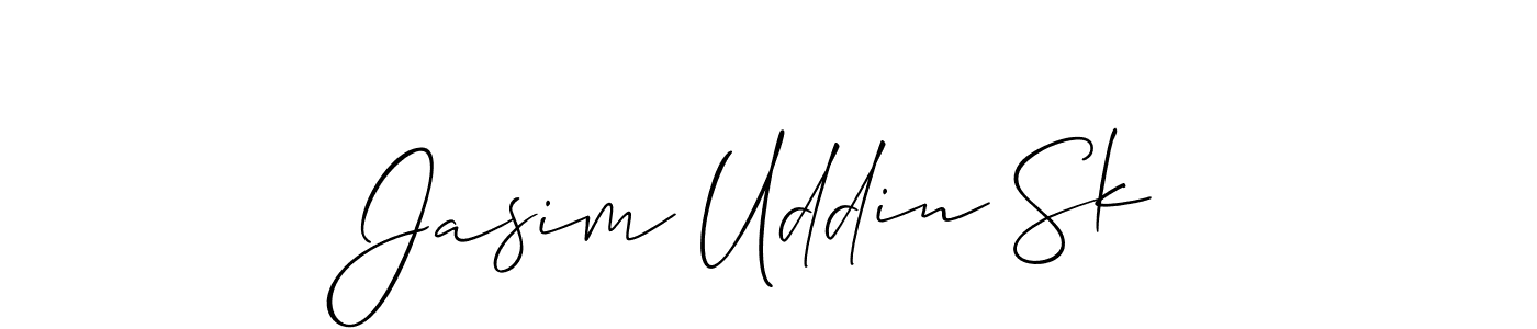 How to Draw Jasim Uddin Sk signature style? Allison_Script is a latest design signature styles for name Jasim Uddin Sk. Jasim Uddin Sk signature style 2 images and pictures png