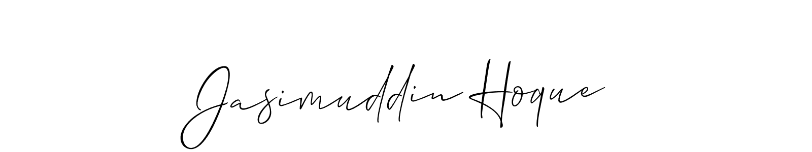 if you are searching for the best signature style for your name Jasimuddin Hoque. so please give up your signature search. here we have designed multiple signature styles  using Allison_Script. Jasimuddin Hoque signature style 2 images and pictures png