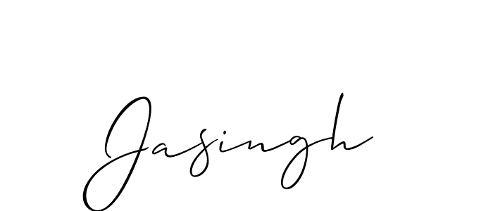 Also we have Jasingh name is the best signature style. Create professional handwritten signature collection using Allison_Script autograph style. Jasingh signature style 2 images and pictures png