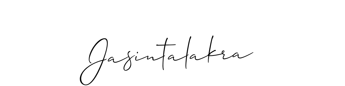 Once you've used our free online signature maker to create your best signature Allison_Script style, it's time to enjoy all of the benefits that Jasintalakra name signing documents. Jasintalakra signature style 2 images and pictures png