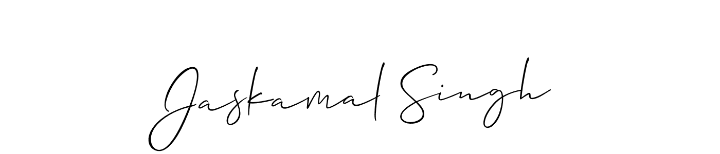 You can use this online signature creator to create a handwritten signature for the name Jaskamal Singh. This is the best online autograph maker. Jaskamal Singh signature style 2 images and pictures png