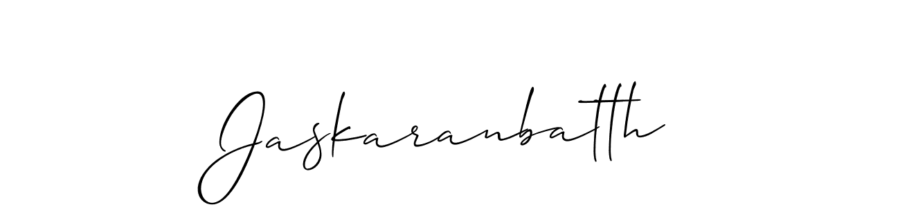 Once you've used our free online signature maker to create your best signature Allison_Script style, it's time to enjoy all of the benefits that Jaskaranbatth name signing documents. Jaskaranbatth signature style 2 images and pictures png