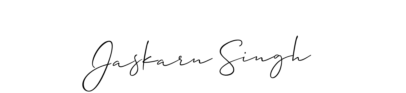 if you are searching for the best signature style for your name Jaskarn Singh. so please give up your signature search. here we have designed multiple signature styles  using Allison_Script. Jaskarn Singh signature style 2 images and pictures png