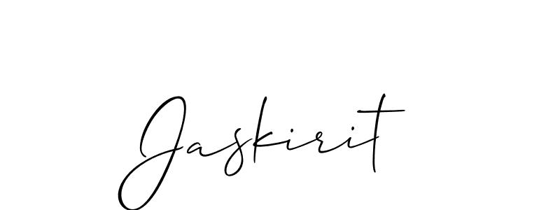 You should practise on your own different ways (Allison_Script) to write your name (Jaskirit) in signature. don't let someone else do it for you. Jaskirit signature style 2 images and pictures png