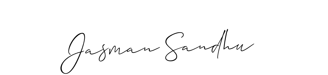 Best and Professional Signature Style for Jasman Sandhu. Allison_Script Best Signature Style Collection. Jasman Sandhu signature style 2 images and pictures png