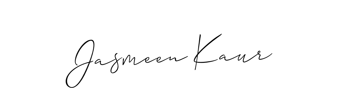 It looks lik you need a new signature style for name Jasmeen Kaur. Design unique handwritten (Allison_Script) signature with our free signature maker in just a few clicks. Jasmeen Kaur signature style 2 images and pictures png