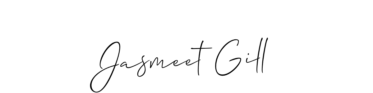 Here are the top 10 professional signature styles for the name Jasmeet Gill. These are the best autograph styles you can use for your name. Jasmeet Gill signature style 2 images and pictures png