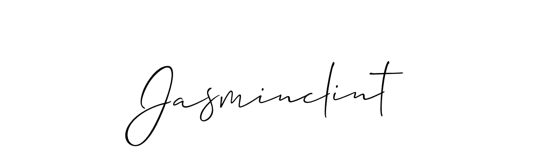 Make a short Jasminclint signature style. Manage your documents anywhere anytime using Allison_Script. Create and add eSignatures, submit forms, share and send files easily. Jasminclint signature style 2 images and pictures png