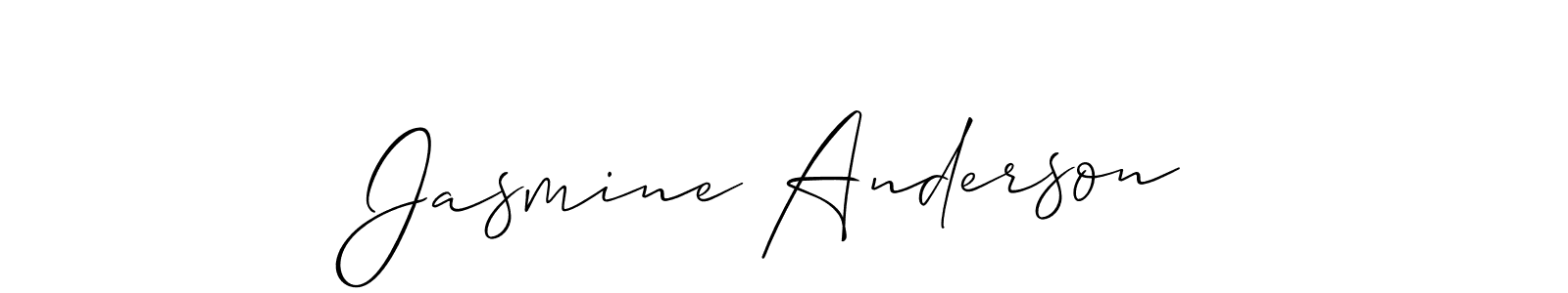 Best and Professional Signature Style for Jasmine Anderson. Allison_Script Best Signature Style Collection. Jasmine Anderson signature style 2 images and pictures png