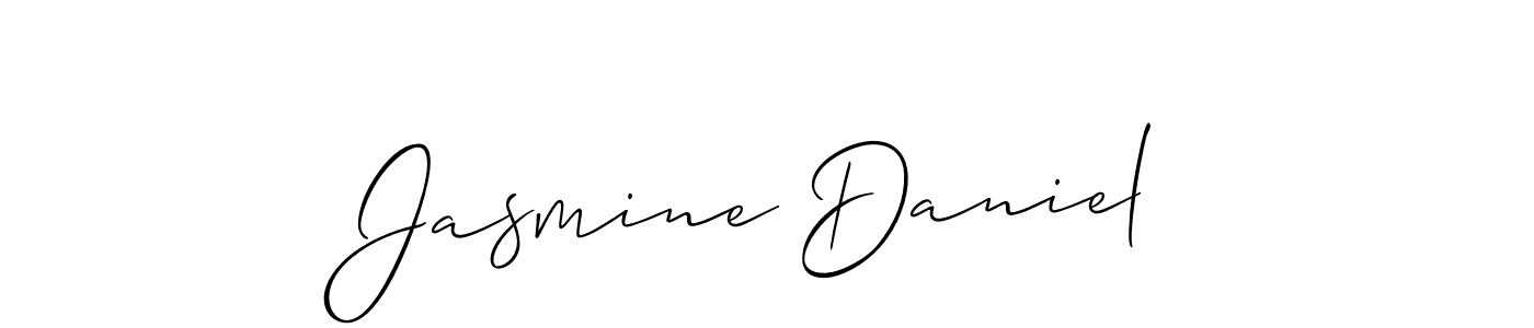 Similarly Allison_Script is the best handwritten signature design. Signature creator online .You can use it as an online autograph creator for name Jasmine Daniel. Jasmine Daniel signature style 2 images and pictures png