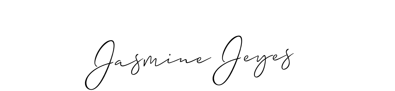 This is the best signature style for the Jasmine Jeyes name. Also you like these signature font (Allison_Script). Mix name signature. Jasmine Jeyes signature style 2 images and pictures png