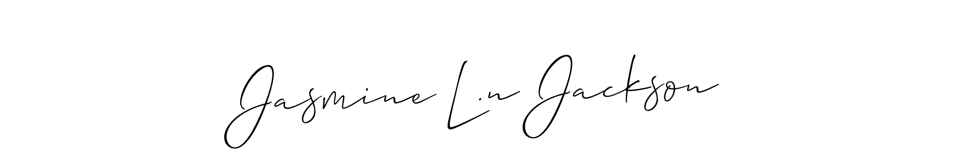 You can use this online signature creator to create a handwritten signature for the name Jasmine L.n Jackson. This is the best online autograph maker. Jasmine L.n Jackson signature style 2 images and pictures png