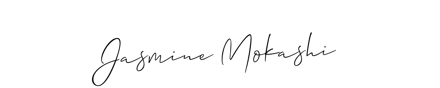 Make a beautiful signature design for name Jasmine Mokashi. Use this online signature maker to create a handwritten signature for free. Jasmine Mokashi signature style 2 images and pictures png