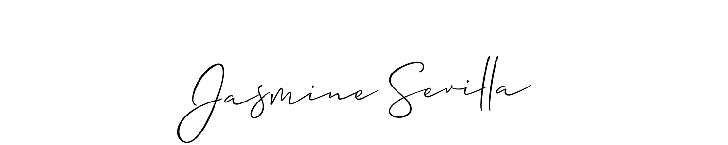 if you are searching for the best signature style for your name Jasmine Sevilla. so please give up your signature search. here we have designed multiple signature styles  using Allison_Script. Jasmine Sevilla signature style 2 images and pictures png