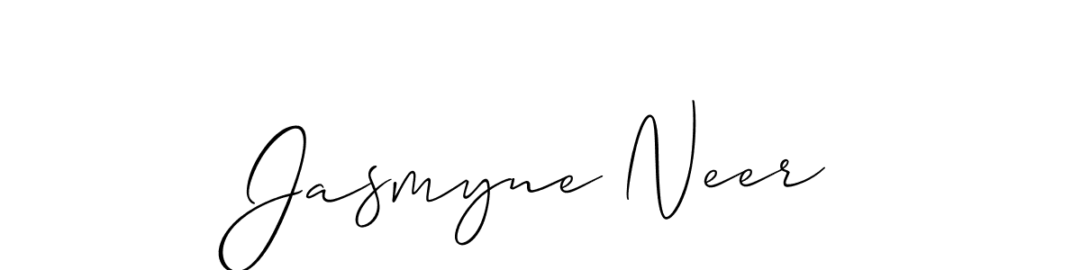 Here are the top 10 professional signature styles for the name Jasmyne Neer. These are the best autograph styles you can use for your name. Jasmyne Neer signature style 2 images and pictures png