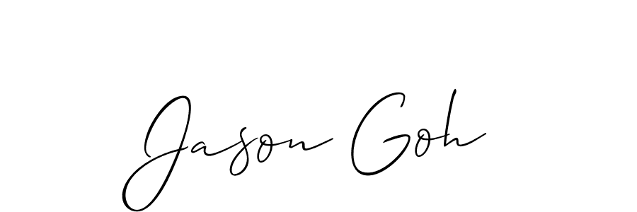 Make a short Jason Goh signature style. Manage your documents anywhere anytime using Allison_Script. Create and add eSignatures, submit forms, share and send files easily. Jason Goh signature style 2 images and pictures png