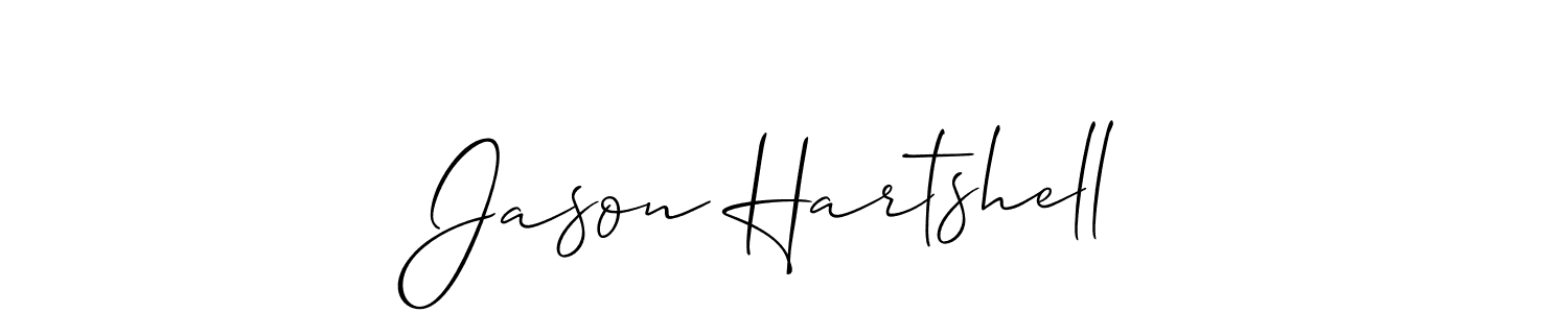 if you are searching for the best signature style for your name Jason Hartshell. so please give up your signature search. here we have designed multiple signature styles  using Allison_Script. Jason Hartshell signature style 2 images and pictures png