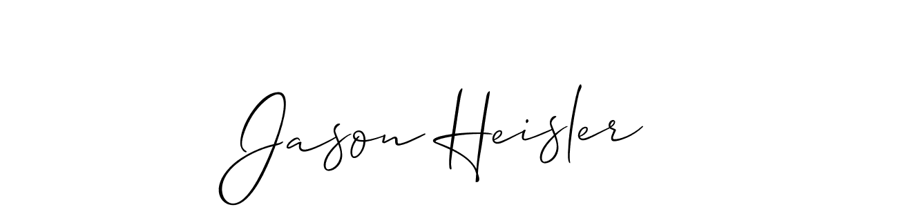 Create a beautiful signature design for name Jason Heisler. With this signature (Allison_Script) fonts, you can make a handwritten signature for free. Jason Heisler signature style 2 images and pictures png