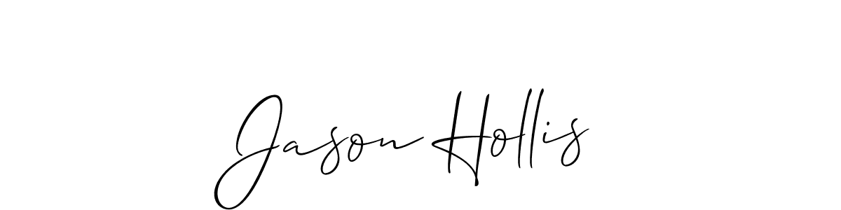 Similarly Allison_Script is the best handwritten signature design. Signature creator online .You can use it as an online autograph creator for name Jason Hollis. Jason Hollis signature style 2 images and pictures png