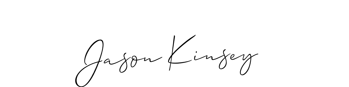 Use a signature maker to create a handwritten signature online. With this signature software, you can design (Allison_Script) your own signature for name Jason Kinsey. Jason Kinsey signature style 2 images and pictures png