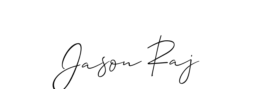 Design your own signature with our free online signature maker. With this signature software, you can create a handwritten (Allison_Script) signature for name Jason Raj. Jason Raj signature style 2 images and pictures png