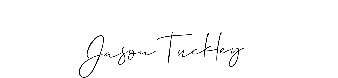 It looks lik you need a new signature style for name Jason Tuckley. Design unique handwritten (Allison_Script) signature with our free signature maker in just a few clicks. Jason Tuckley signature style 2 images and pictures png