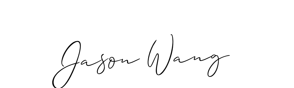 This is the best signature style for the Jason Wang name. Also you like these signature font (Allison_Script). Mix name signature. Jason Wang signature style 2 images and pictures png