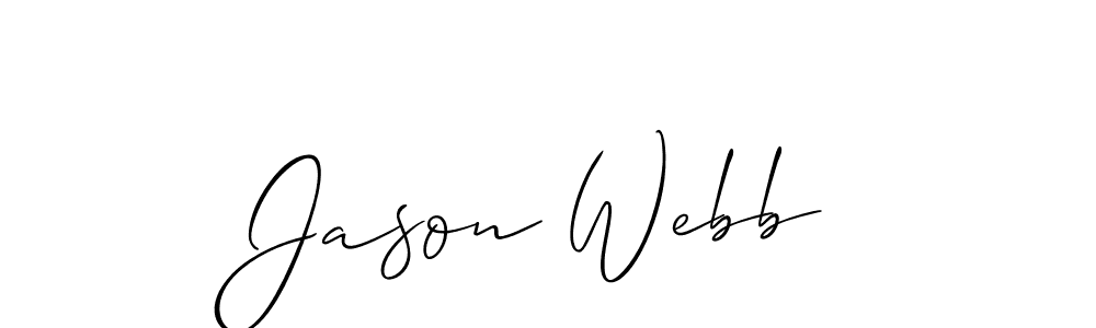 The best way (Allison_Script) to make a short signature is to pick only two or three words in your name. The name Jason Webb include a total of six letters. For converting this name. Jason Webb signature style 2 images and pictures png