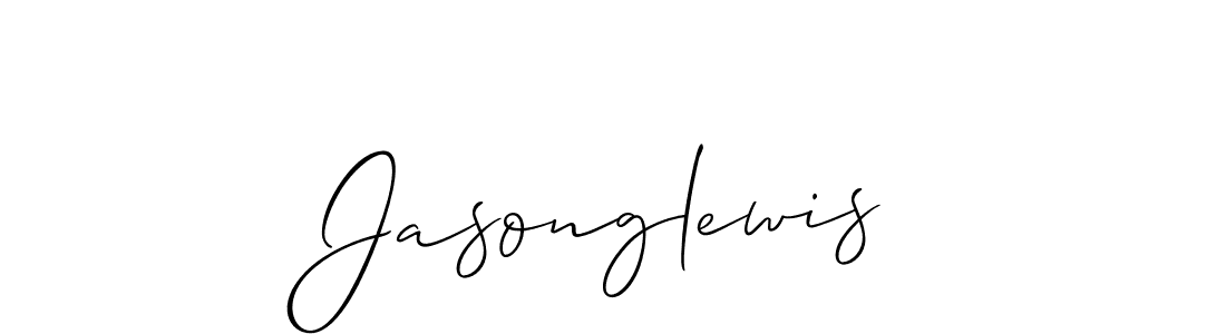 How to Draw Jasonglewis signature style? Allison_Script is a latest design signature styles for name Jasonglewis. Jasonglewis signature style 2 images and pictures png