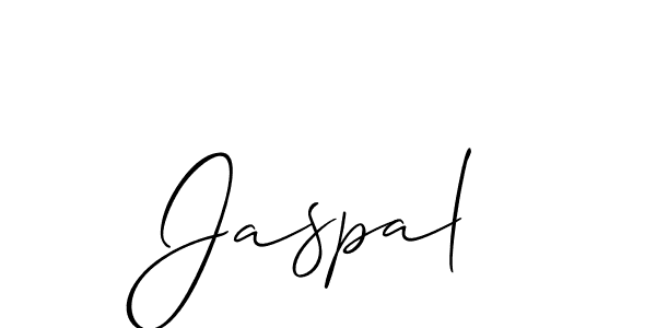 The best way (Allison_Script) to make a short signature is to pick only two or three words in your name. The name Jaspal include a total of six letters. For converting this name. Jaspal signature style 2 images and pictures png