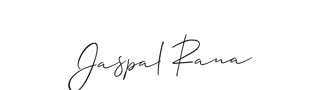 You should practise on your own different ways (Allison_Script) to write your name (Jaspal Rana) in signature. don't let someone else do it for you. Jaspal Rana signature style 2 images and pictures png