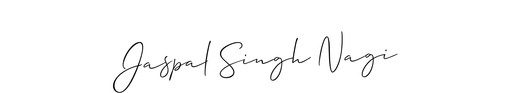 if you are searching for the best signature style for your name Jaspal Singh Nagi. so please give up your signature search. here we have designed multiple signature styles  using Allison_Script. Jaspal Singh Nagi signature style 2 images and pictures png