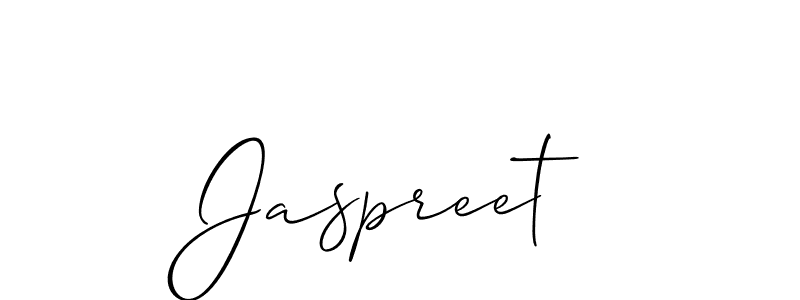 You should practise on your own different ways (Allison_Script) to write your name (Jaspreet) in signature. don't let someone else do it for you. Jaspreet signature style 2 images and pictures png